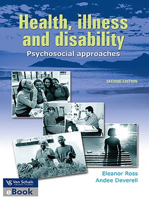 cover image of Health, Illness and Disability